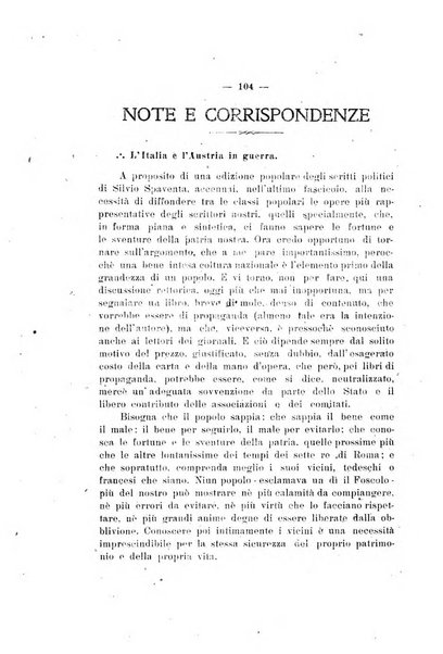 La rivista abruzzese di scienze, lettere ed arti