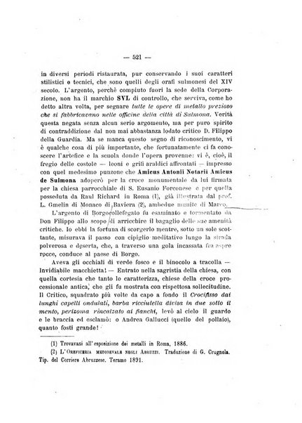 La rivista abruzzese di scienze, lettere ed arti