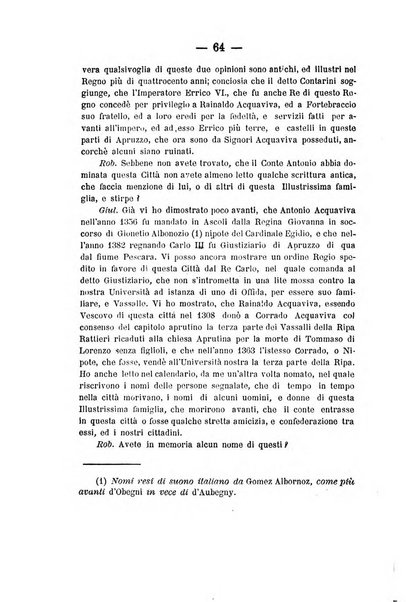 La rivista abruzzese di scienze e lettere