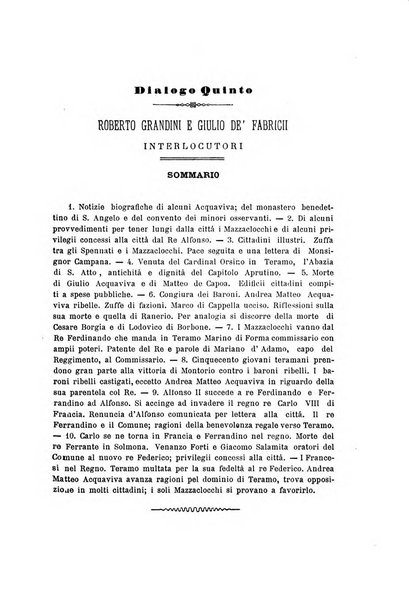 La rivista abruzzese di scienze e lettere