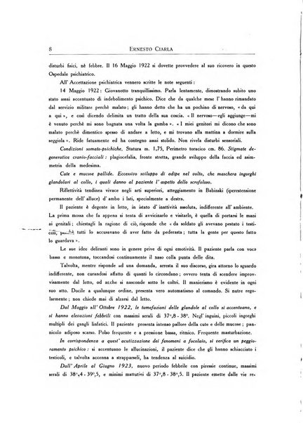 L'ospedale psichiatrico rivista di psichiatria, neurologia e scienze affini