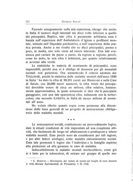 L'ospedale psichiatrico rivista di psichiatria, neurologia e scienze affini