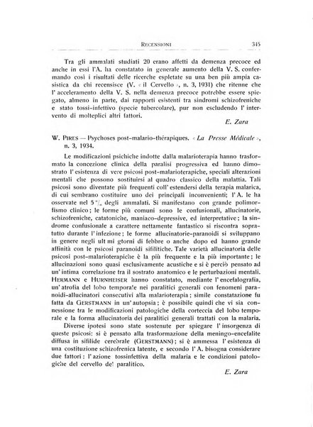 L'ospedale psichiatrico rivista di psichiatria, neurologia e scienze affini