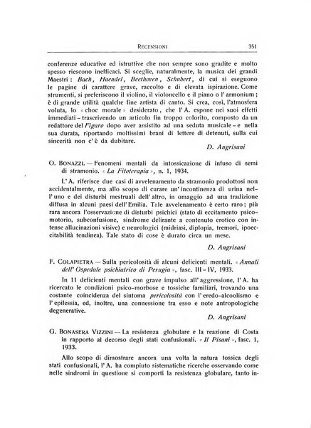 L'ospedale psichiatrico rivista di psichiatria, neurologia e scienze affini