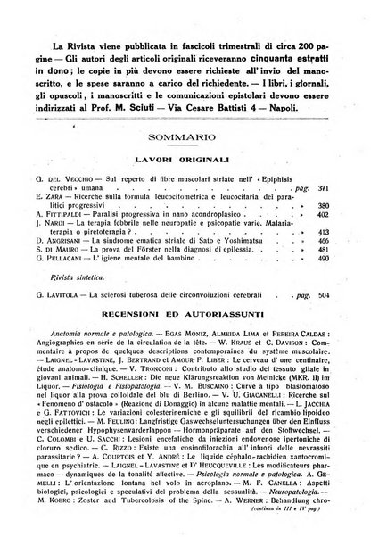 L'ospedale psichiatrico rivista di psichiatria, neurologia e scienze affini