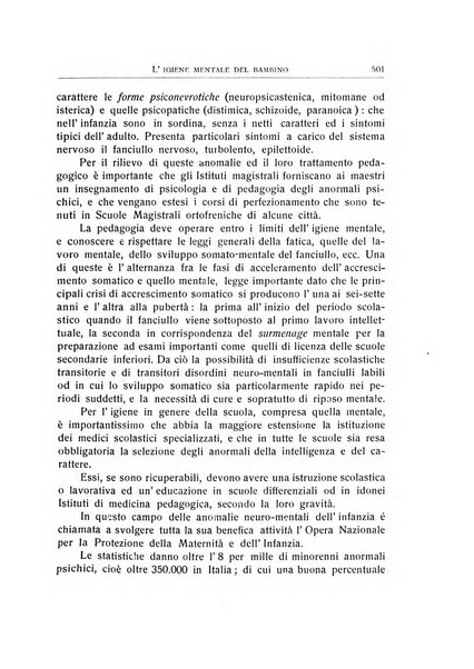 L'ospedale psichiatrico rivista di psichiatria, neurologia e scienze affini