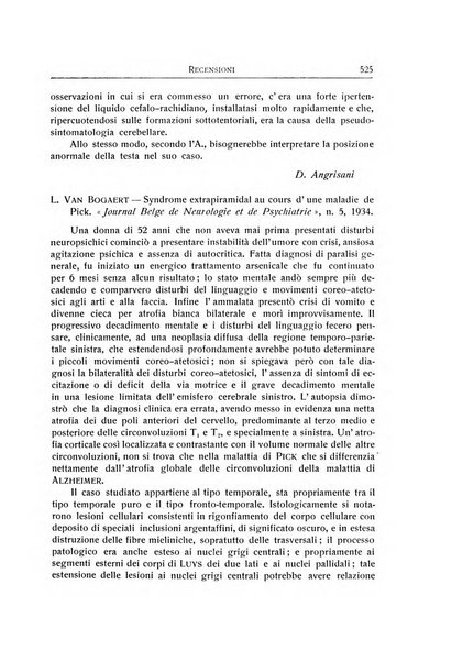 L'ospedale psichiatrico rivista di psichiatria, neurologia e scienze affini