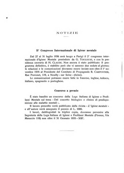 L'ospedale psichiatrico rivista di psichiatria, neurologia e scienze affini