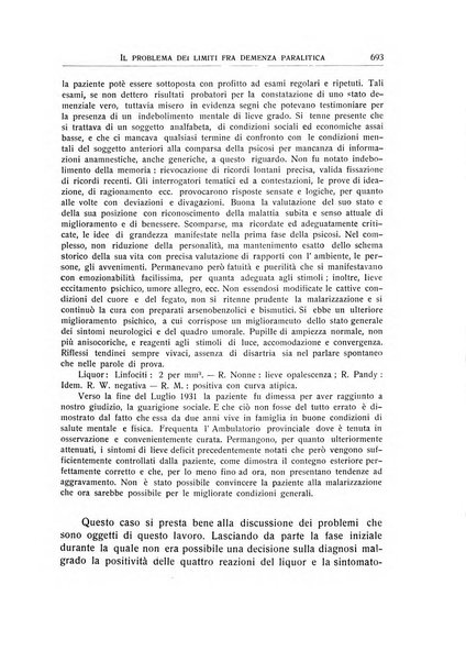 L'ospedale psichiatrico rivista di psichiatria, neurologia e scienze affini