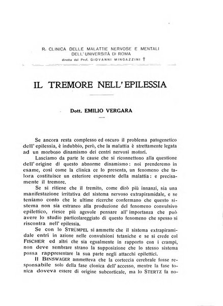 L'ospedale psichiatrico rivista di psichiatria, neurologia e scienze affini