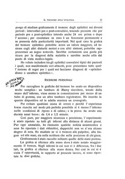 L'ospedale psichiatrico rivista di psichiatria, neurologia e scienze affini