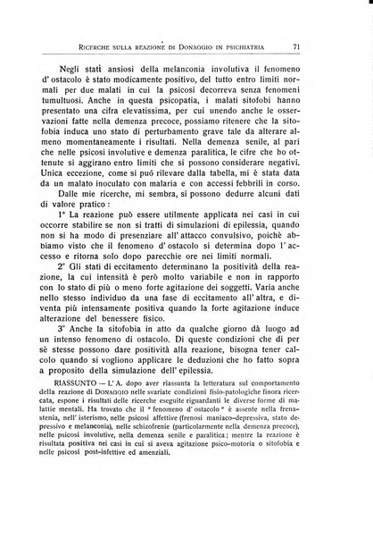 L'ospedale psichiatrico rivista di psichiatria, neurologia e scienze affini