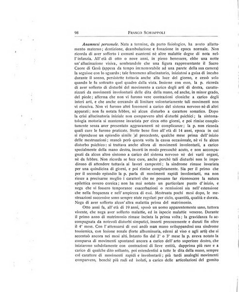 L'ospedale psichiatrico rivista di psichiatria, neurologia e scienze affini