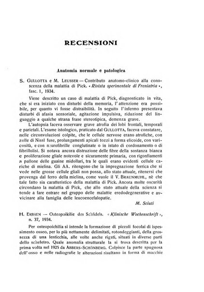 L'ospedale psichiatrico rivista di psichiatria, neurologia e scienze affini