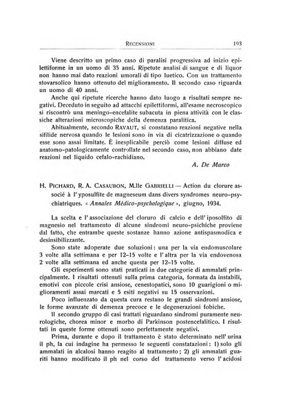 L'ospedale psichiatrico rivista di psichiatria, neurologia e scienze affini