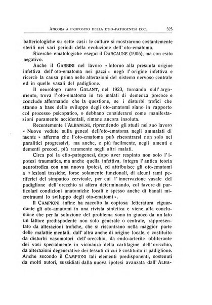 L'ospedale psichiatrico rivista di psichiatria, neurologia e scienze affini