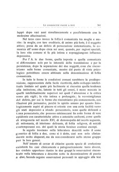 L'ospedale psichiatrico rivista di psichiatria, neurologia e scienze affini