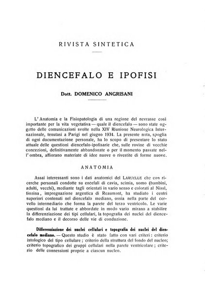 L'ospedale psichiatrico rivista di psichiatria, neurologia e scienze affini