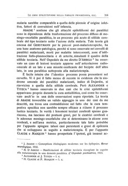 L'ospedale psichiatrico rivista di psichiatria, neurologia e scienze affini