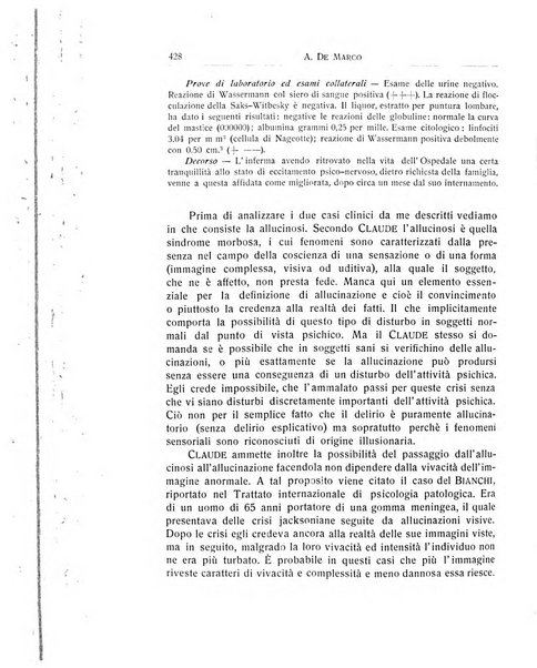 L'ospedale psichiatrico rivista di psichiatria, neurologia e scienze affini