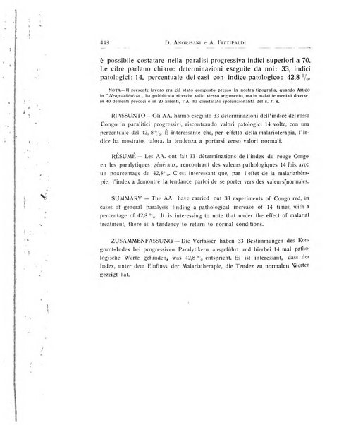 L'ospedale psichiatrico rivista di psichiatria, neurologia e scienze affini