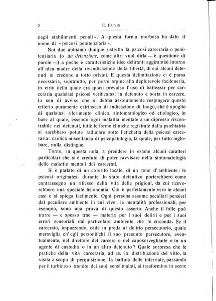 L'ospedale psichiatrico rivista di psichiatria, neurologia e scienze affini