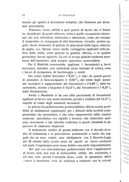 L'ospedale psichiatrico rivista di psichiatria, neurologia e scienze affini