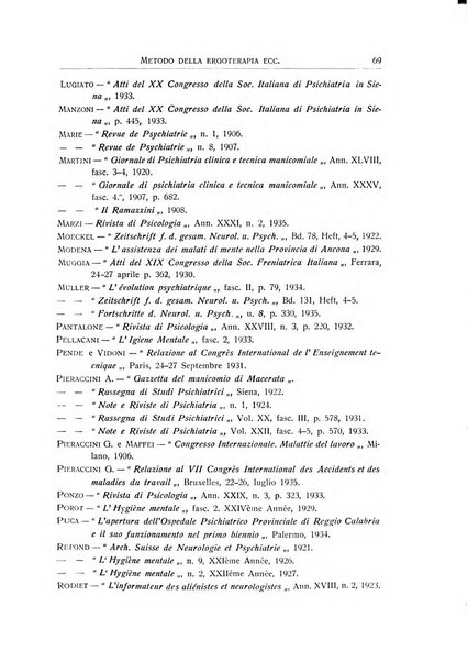 L'ospedale psichiatrico rivista di psichiatria, neurologia e scienze affini