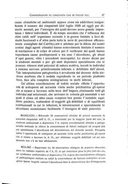 L'ospedale psichiatrico rivista di psichiatria, neurologia e scienze affini