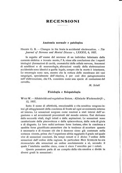 L'ospedale psichiatrico rivista di psichiatria, neurologia e scienze affini