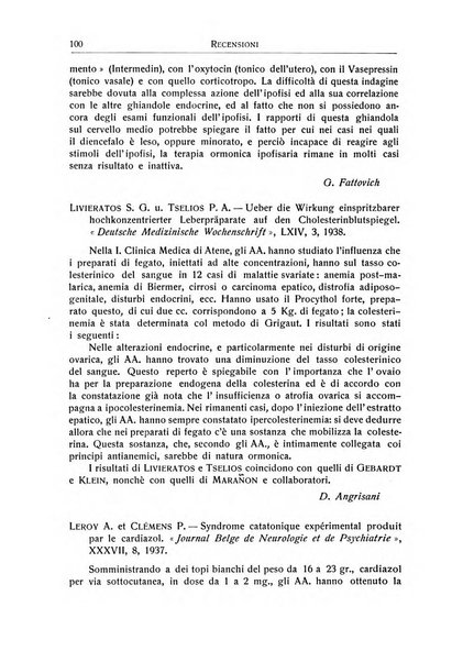 L'ospedale psichiatrico rivista di psichiatria, neurologia e scienze affini