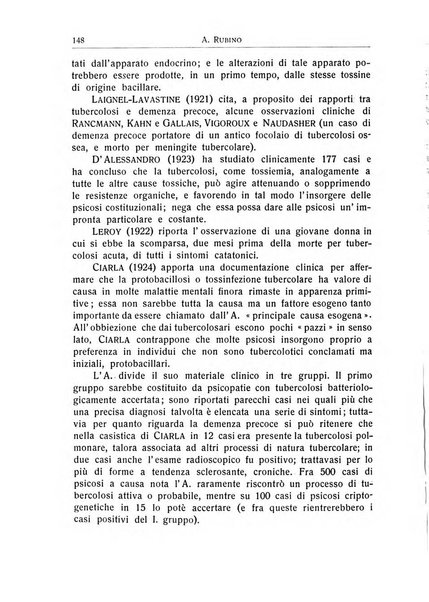 L'ospedale psichiatrico rivista di psichiatria, neurologia e scienze affini