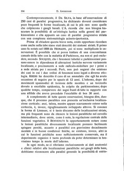 L'ospedale psichiatrico rivista di psichiatria, neurologia e scienze affini