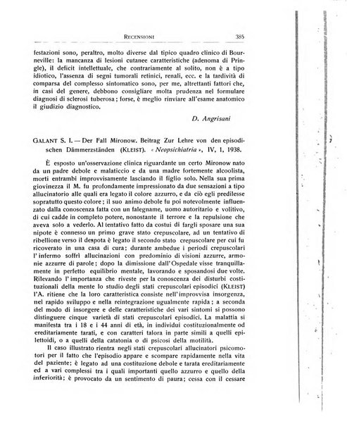 L'ospedale psichiatrico rivista di psichiatria, neurologia e scienze affini