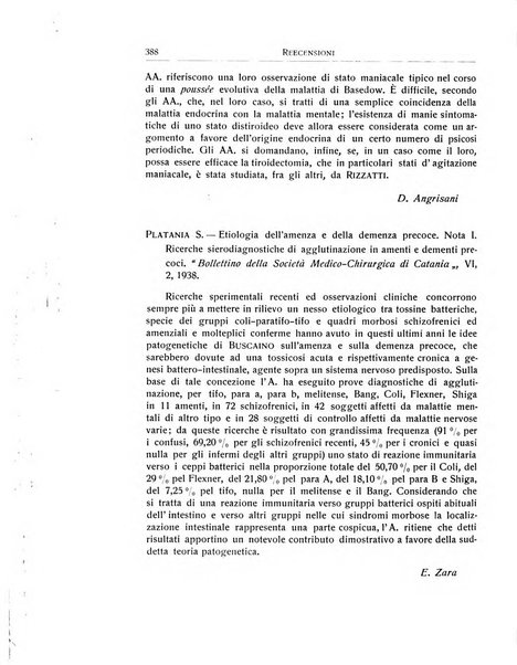 L'ospedale psichiatrico rivista di psichiatria, neurologia e scienze affini