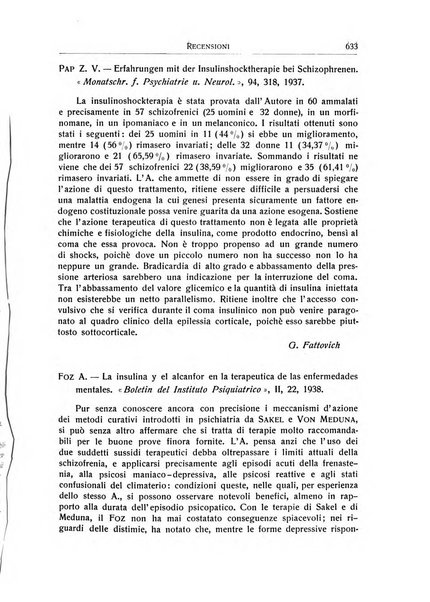 L'ospedale psichiatrico rivista di psichiatria, neurologia e scienze affini