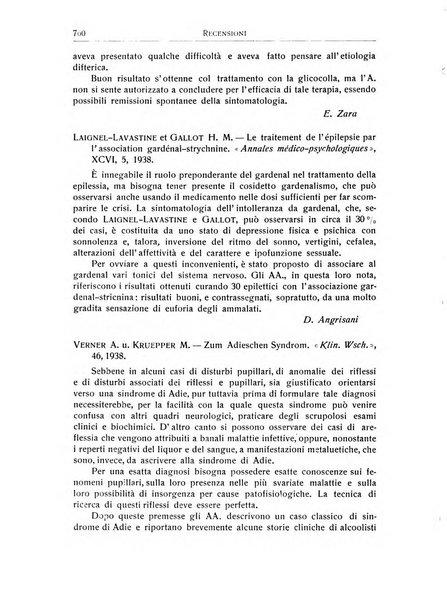 L'ospedale psichiatrico rivista di psichiatria, neurologia e scienze affini