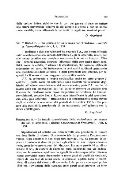 L'ospedale psichiatrico rivista di psichiatria, neurologia e scienze affini