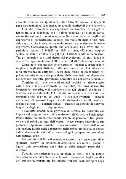 L'ospedale psichiatrico rivista di psichiatria, neurologia e scienze affini