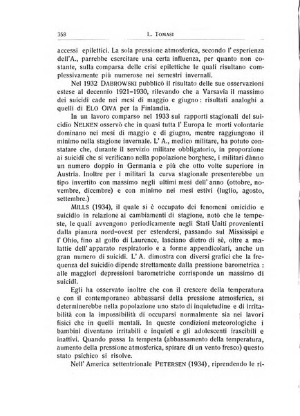 L'ospedale psichiatrico rivista di psichiatria, neurologia e scienze affini