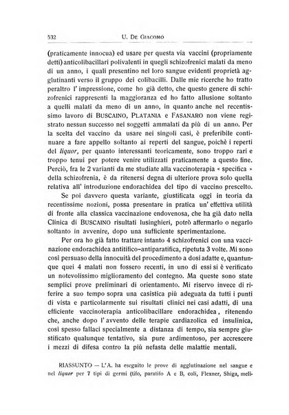 L'ospedale psichiatrico rivista di psichiatria, neurologia e scienze affini