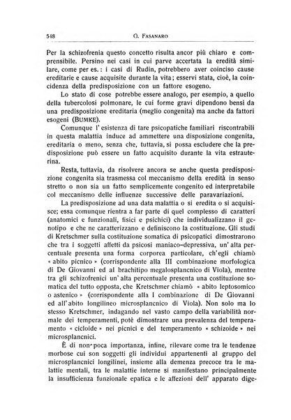 L'ospedale psichiatrico rivista di psichiatria, neurologia e scienze affini