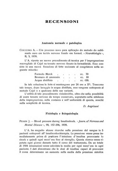 L'ospedale psichiatrico rivista di psichiatria, neurologia e scienze affini