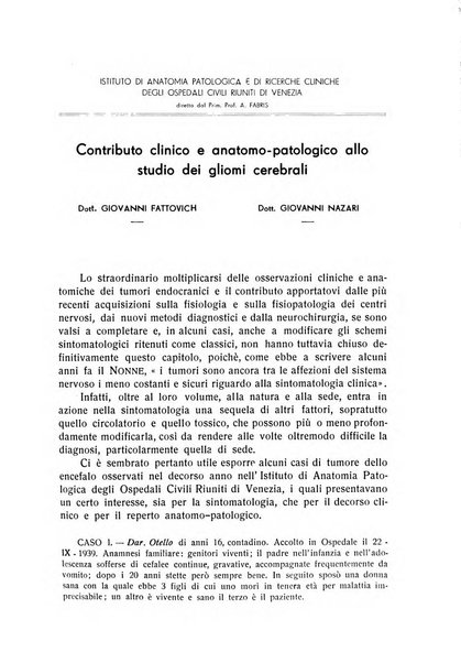 L'ospedale psichiatrico rivista di psichiatria, neurologia e scienze affini