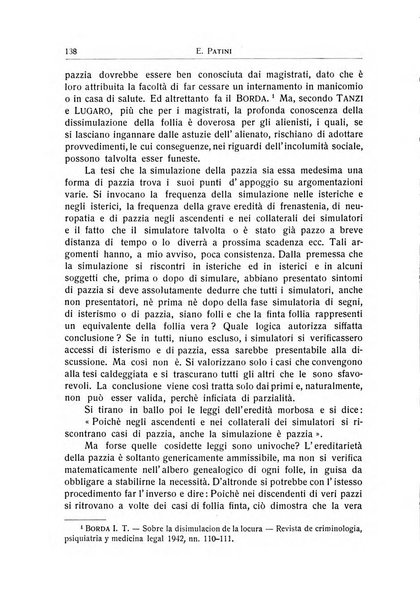 L'ospedale psichiatrico rivista di psichiatria, neurologia e scienze affini