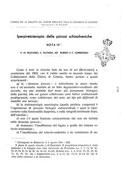 L'ospedale psichiatrico rivista di psichiatria, neurologia e scienze affini