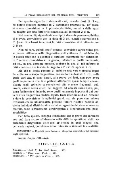 L'ospedale psichiatrico rivista di psichiatria, neurologia e scienze affini