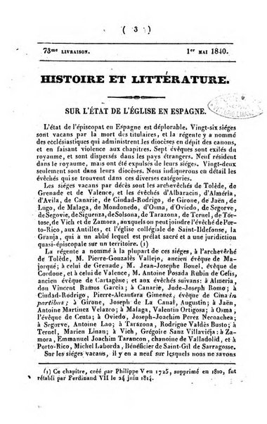 Journal historique et litteraire