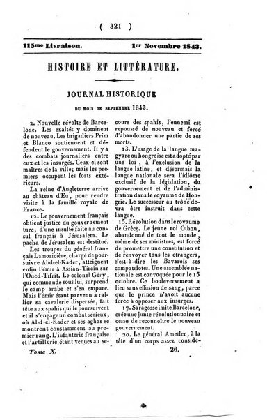 Journal historique et litteraire