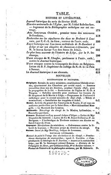 Journal historique et litteraire